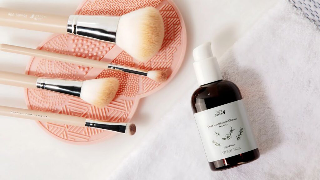 how to clean makeup brushes